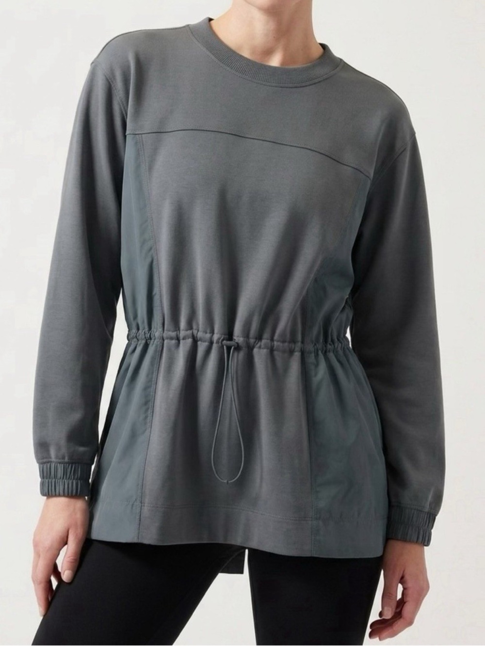 Brand New-Athleta Triumph Hybrid Crewneck Sweatshirt
